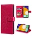 Rood Mandala Bookcase Hoesje voor de Samsung Galaxy A13 (5G) / A04s