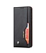 Zwart Bookcase Hoesje met Pasjeshouder voor de Samsung Galaxy A13 (5G) / A04s