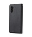 Zwart Bookcase Hoesje met Pasjeshouder voor de Samsung Galaxy A13 (5G) / A04s