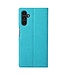 Vili DMX Blauw Stoffen Bookcase Hoesje voor de Samsung Galaxy A13 (5G) / A04s