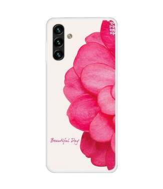 Roze Bloem TPU Hoesje Samsung Galaxy A13 (5G) / A04s