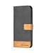 Binfen Color Zwart Splitleer Bookcase Hoesje voor de Samsung Galaxy A13 (5G) / A04s