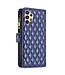 Binfen Color Blauw Ruiten Bookcase Hoesje voor de Samsung Galaxy A13 (5G) / A04s