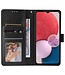 Zwart Bookcase Hoesje voor de Samsung Galaxy A13 (4G/5G) / A04s