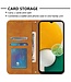 Geel Design Bookcase Hoesje voor de Samsung Galaxy A13 (5G) / A04s