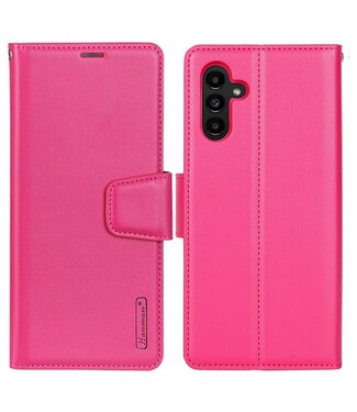 Roze Effen Bookcase Hoesje Samsung Galaxy A13 (4G/5G) / A04s