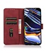 Khazneh Rood Faux Leder Bookcase Hoesje voor de Samsung Galaxy A53