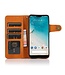 Khazneh Bruin Modern Bookcase Hoesje voor de Samsung Galaxy A53