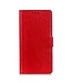 Rood Effen Bookcase Hoesje voor de Samsung Galaxy A53