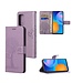 Paars Boom en Uil Bookcase Hoesje voor de Samsung Galaxy A53