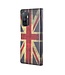 Engelse Vlag Bookcase Hoesje voor de Samsung Galaxy A53