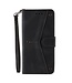 Zwart Splitleer Bookcase Hoesje voor de Samsung Galaxy A53