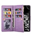 Paars Sterrenhemel Bookcase Hoesje voor de Samsung Galaxy A53