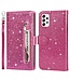 Roze Glitter Bookcase Hoesje voor de Samsung Galaxy A53