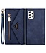 Blauw Wallet Bookcase Hoesje voor de Samsung Galaxy A53