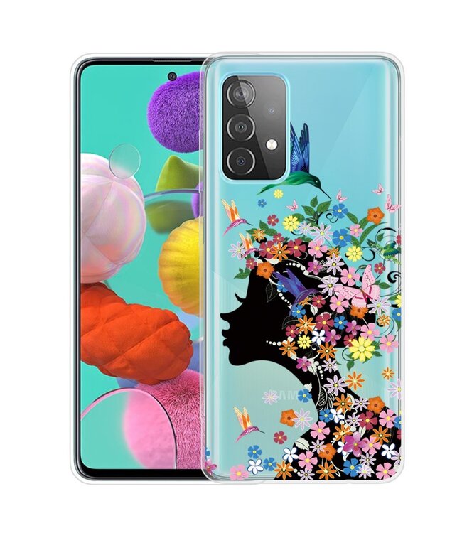 Girl TPU Hoesje voor de Samsung Galaxy A53