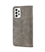 Grijs Splitleer Bookcase Hoesje voor de Samsung Galaxy A53