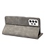 Grijs Splitleer Bookcase Hoesje voor de Samsung Galaxy A53