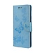 Blauw Vlinder Bookcase Hoesje voor de Samsung Galaxy A53