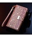 Rosegoud Glitter Bookcase Hoesje voor de Samsung Galaxy A53