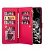 Roze Sterrenhemel Bookcase Hoesje voor de Samsung Galaxy A53