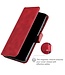 Rood Faux Leder Bookcase Hoesje voor de Samsung Galaxy A53