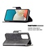 Zwart Design Bookcase Hoesje voor de Samsung Galaxy A53