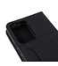 Zwart Bookcase Hoesje met pasjeshouder voor de Samsung Galaxy A53