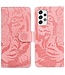 Roze Tijger Bookcase Hoesje voor de Samsung Galaxy A53