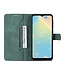 Azns Groen Effen Bookcase Hoesje voor de Samsung Galaxy A53