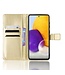 Goud Stijlvol Bookcase Hoesje voor de Samsung Galaxy A53