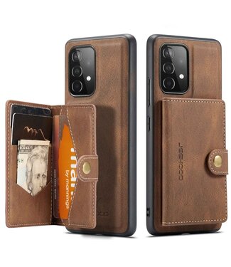 Jeehood Bruin 2-in-1 Wallet Hoesje Samsung Galaxy A53