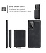 Jeehood Zwart Rits Faux Leder Hoesje voor de Samsung Galaxy A53