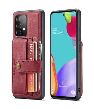 Jeehood Rood 2-in-1 Wallet Hoesje Samsung Galaxy A53