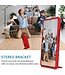 Rood Hardcase Hoesje met Slide Camera Lens voor de Samsung Galaxy A53