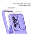 Paars Hardcase Hoesje met Slide Camera Lens voor de Samsung Galaxy A53