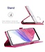 Vili DMX Roze Stoffen Bookcase Hoesje voor de Samsung Galaxy A53
