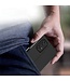Zwart Elegant Bookcase Hoesje met Spiegel voor de Samsung Galaxy A53