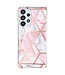 Roze Marmer Design TPU Hoesje voor de Samsung Galaxy A53