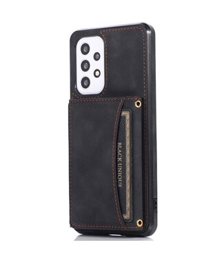 Zwart Wallet TPU Hoesje Samsung Galaxy A53