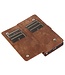 Bruin Rits Bookcase Hoesje voor de Samsung Galaxy A53