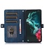 Blauw Rits Bookcase Hoesje voor de Samsung Galaxy A53