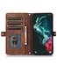 Bruin Rits Bookcase Hoesje voor de Samsung Galaxy A53