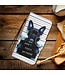 Don't Touch My Phone Bookcase Hoesje met Polsbandje voor de Samsung Galaxy A53