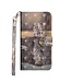Kitten en Tijger Reflectie Bookcase Hoesje voor de Samsung Galaxy A51