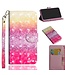 Kleurrijk Glitterdesign Bookcase Hoesje voor de Samsung Galaxy Note 20 Ultra (4G/5G)