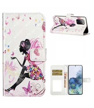 Elf Bookcase Hoesje Samsung Galaxy S20 FE (2022) / S20 FE (2020)