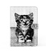 Kitten Bookcase Hoesje voor de Samsung Galaxy Tab A7 10.4 (2020)