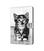 Kitten Bookcase Hoesje voor de Samsung Galaxy Tab A7 10.4 (2020)