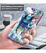 Kleurrijke Uil Bookcase Hoesje voor de Samsung Galaxy A12